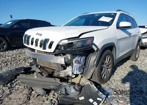 2019 Jeep Cherokee Latitude Fwd из США, поврежденный, VIN 1C4PJLCB6KD153097